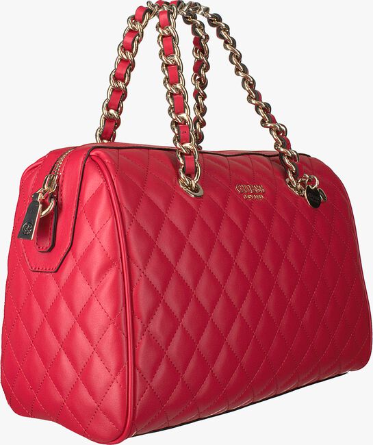 Rote GUESS Umhängetasche SWEET CANDY LARGE SATCHEL - large