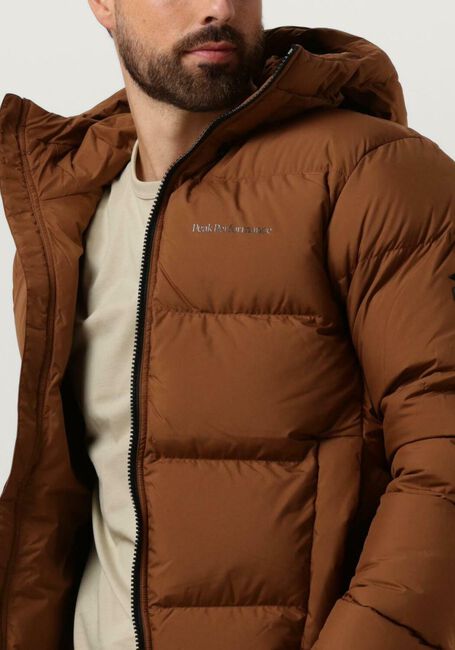 Braune PEAK PERFORMANCE Wattierte Jack RIVEL JACKET - large