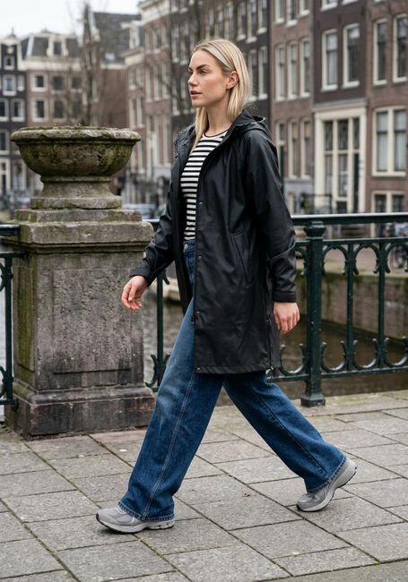 Schwarze KRAKATAU Parkas QW458 - large