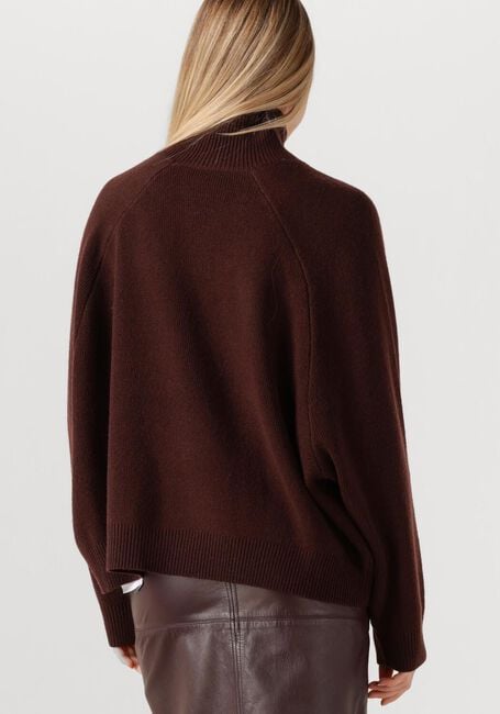 Braune VANESSA BRUNO Pullover FRENE PULL COL MONTANT - large