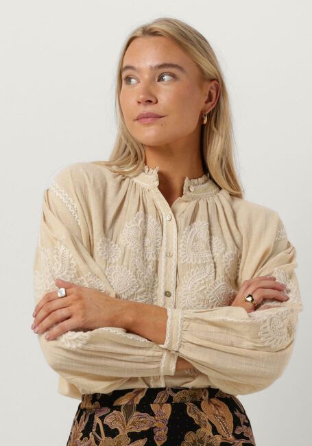 Ecru ANTIK BATIK Blusen ROBBY BLOUSE - large