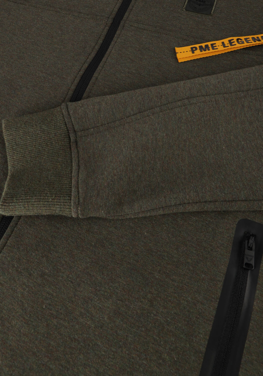 Gr&uuml;ne PME LEGEND Jacken ZIP JACKET INTERLOCK - large