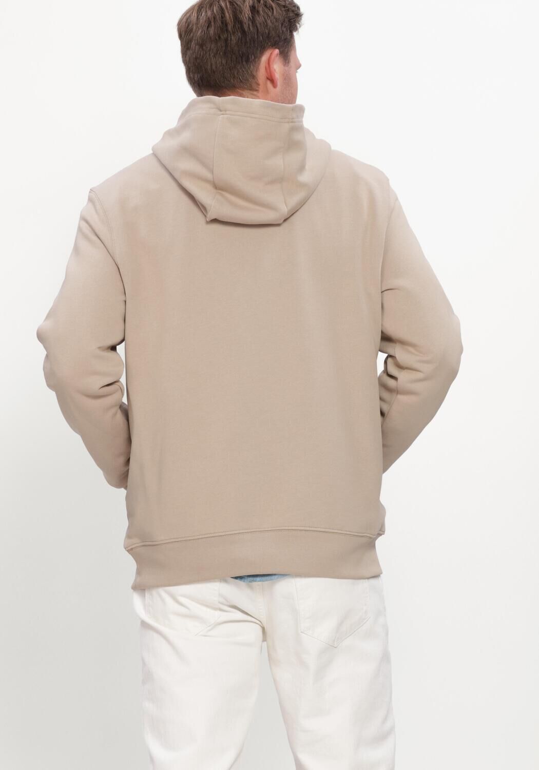 Beige TOMMY HILFIGER Sweatshirt NAUTICAL GRAPHIC HOODIE - large