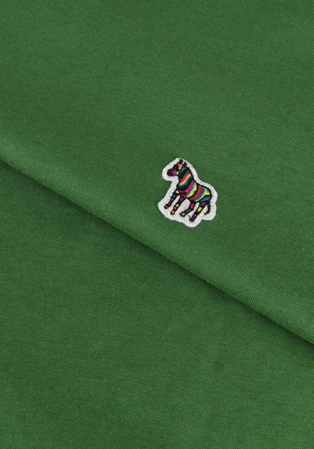 Gr&uuml;ne PS PAUL SMITH T-shirt MENS REG FIT T-SHIRT ZEBRA - large