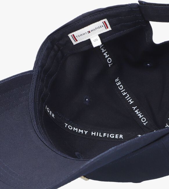 Blaue TOMMY HILFIGER Kappe ICONIC PREP CAP - large