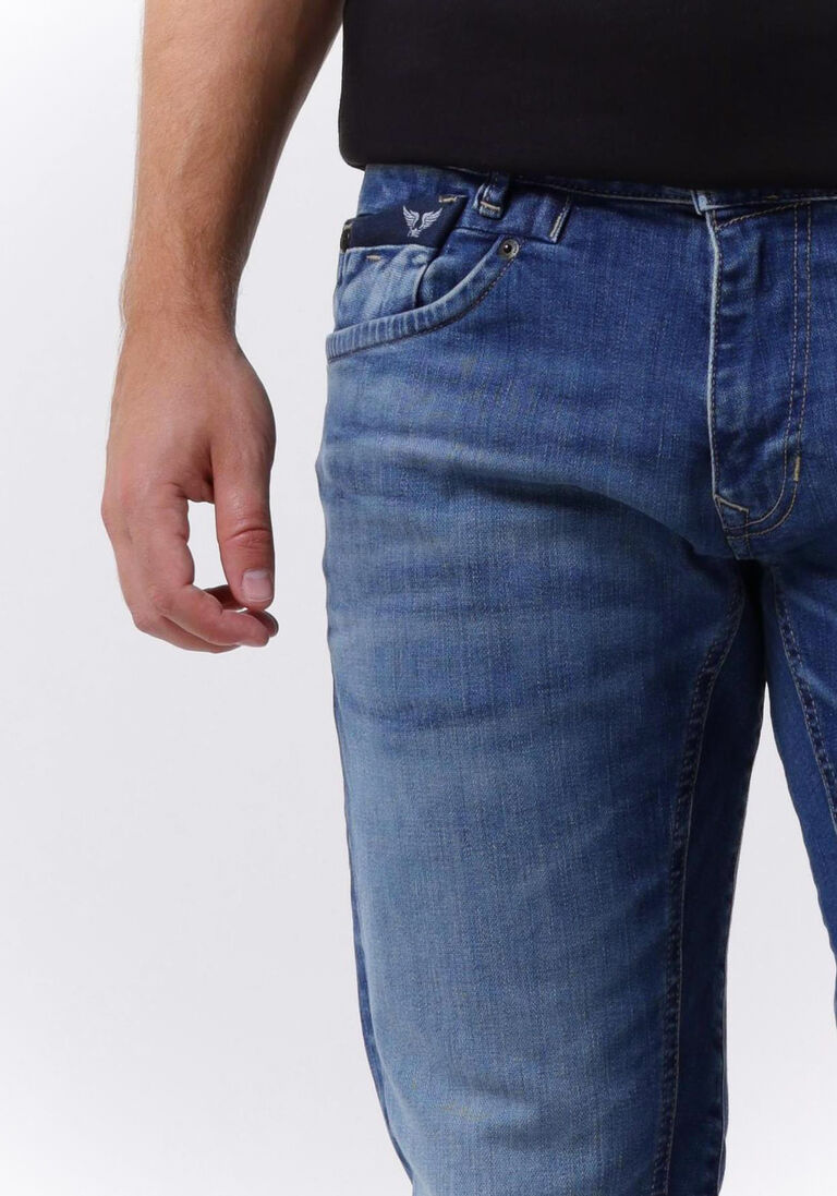 blaue pme legend slim fit jeans commander 3.0 fresh mid blue IV8807