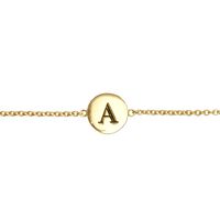 Goldfarbene ATLITW STUDIO Armbänder CHARACTER BRACELET LETTER GOLD Goldfarbene ATLITW STUDIO Armbänder CHARACTER BRACELET LETTER GOLD - medium