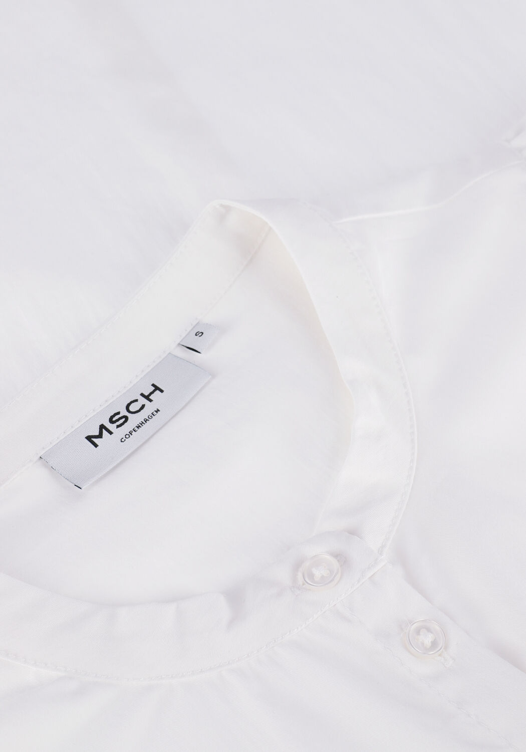 Wei&szlig;e MSCH COPENHAGEN Blusen EGLE LANA LS SHIRT - large