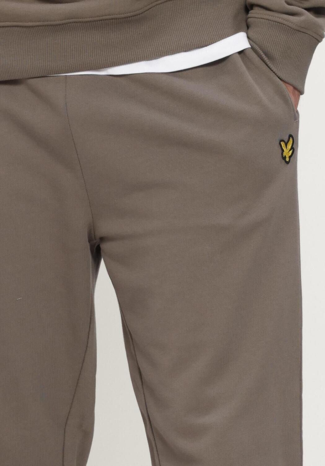 Taupe LYLE & SCOTT Jogginghose SLIM SWEATPANT - large