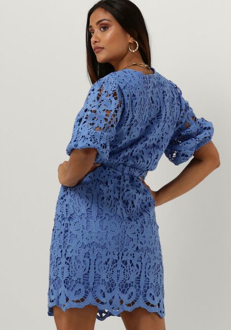 Blaue FREEBIRD Minikleid WV-ORNAMENT-LACE-PES-23-2 - large