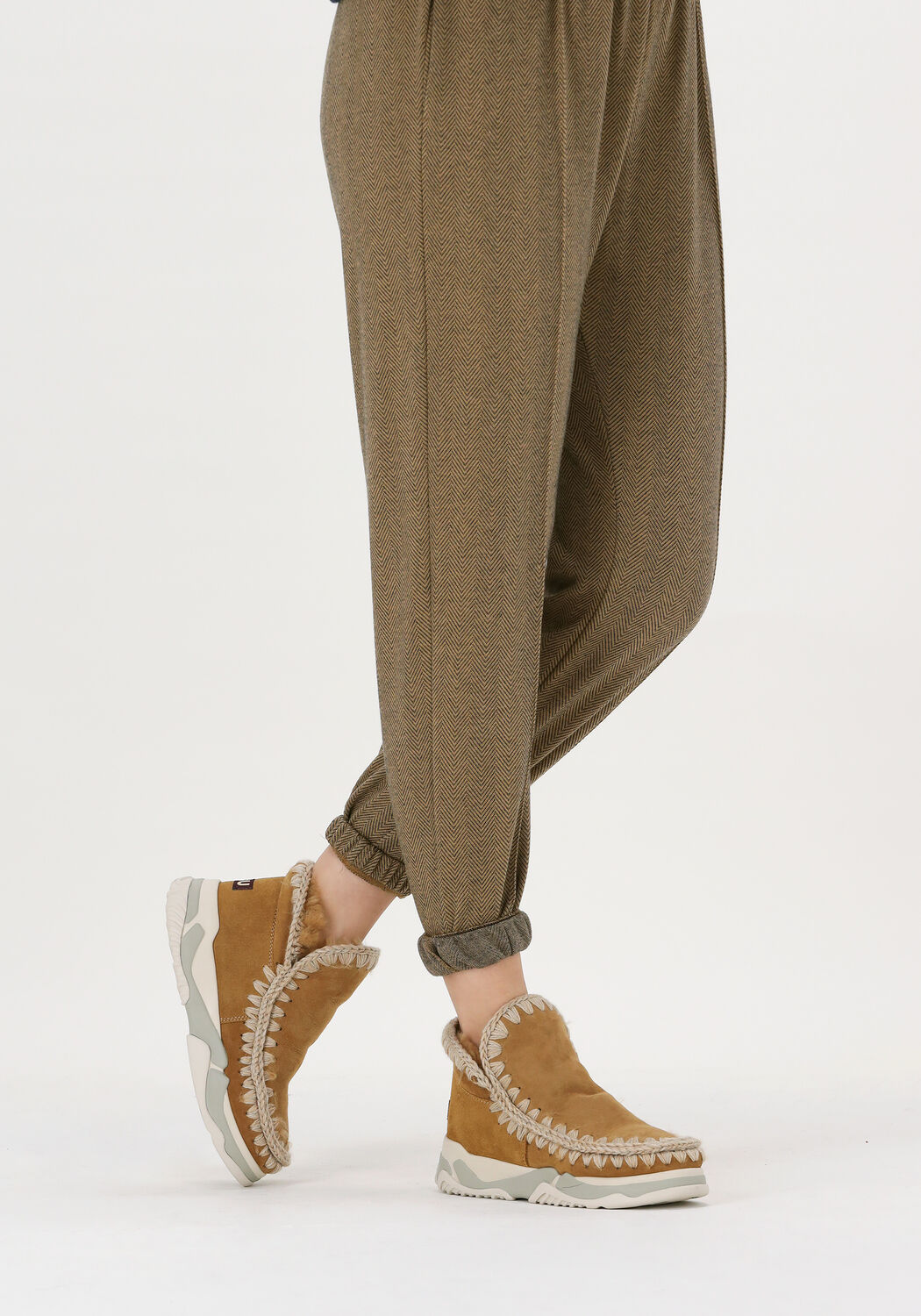 Camelfarbene MOU Winterstiefel ESKIMO TRAINER - large