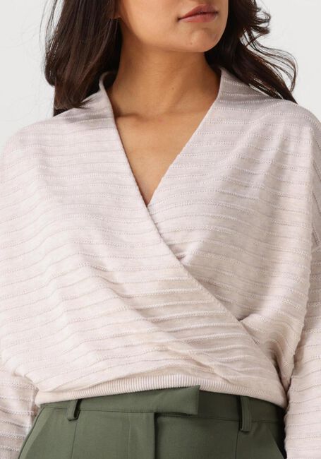 Nicht-gerade weiss ANOTHER LABEL Pullover LEN KNITTED PULL L/S - large