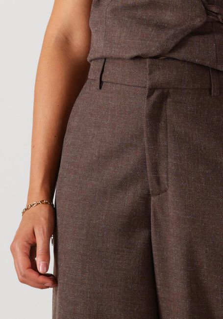 Braune NEO NOIR Hose EMMETT MELANGE PANTS - large