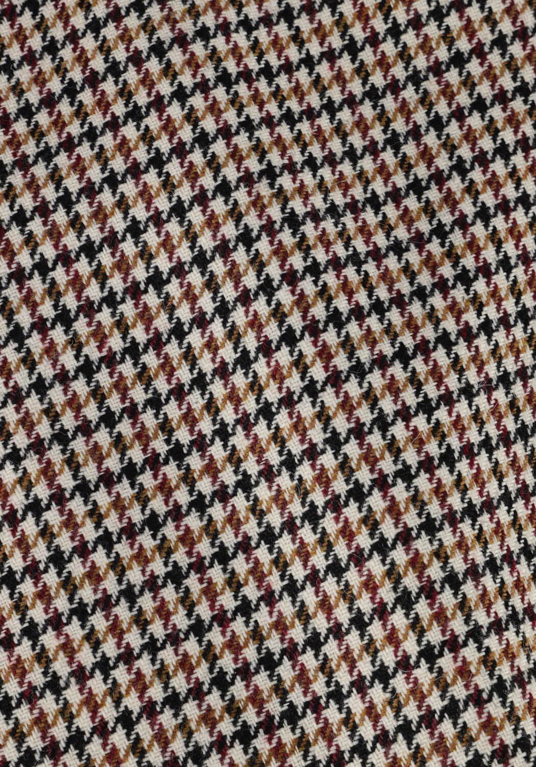 Schwarze VANILIA Minirock WOOL CHECKERED MINI - large