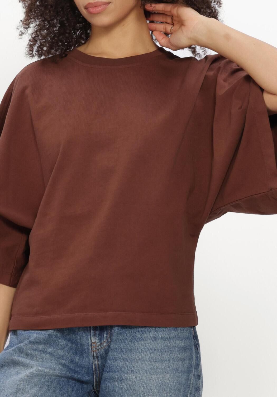 Braune CATWALK JUNKIE Top BATSLEEVE TSHIRT - large