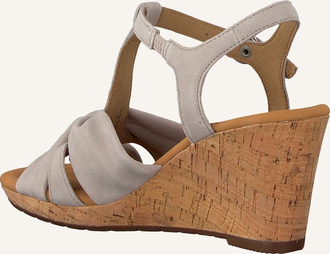 Taupe GABOR Flache Sandalen 828 Taupe GABOR Flache Sandalen 828 - large