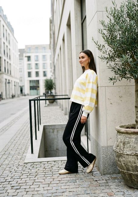 Mehrfarbige/Bunte CATWALK JUNKIE Pullover OVERSIZED STRIPED LONG SLEEVE - large