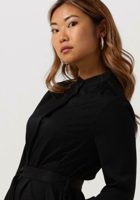 Schwarze ANOTHER LABEL Minikleid DALYCE DRESS L/S - large