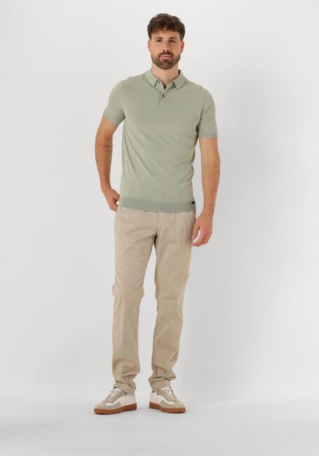 Grüne GENTI T-shirt POLO BUTTON SS K2046-1260 - large