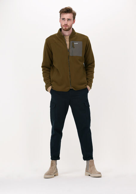 Dunkelgrün FORÉT Strickjacke SILENCE FLEECE JACKET - large