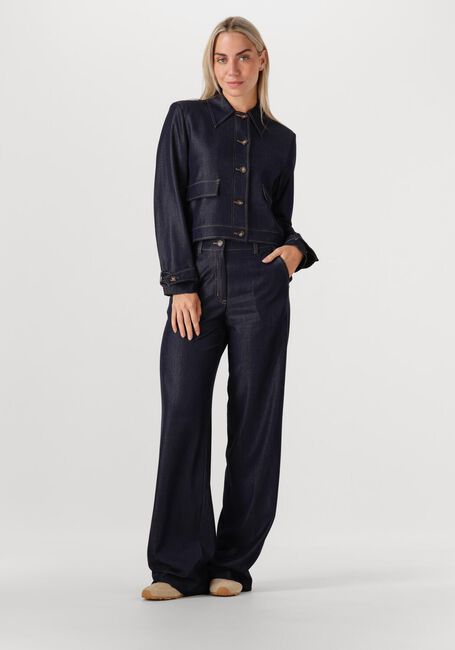Dunkelblau CO'COUTURE Hose TERRY DENIM LONG PANT - large
