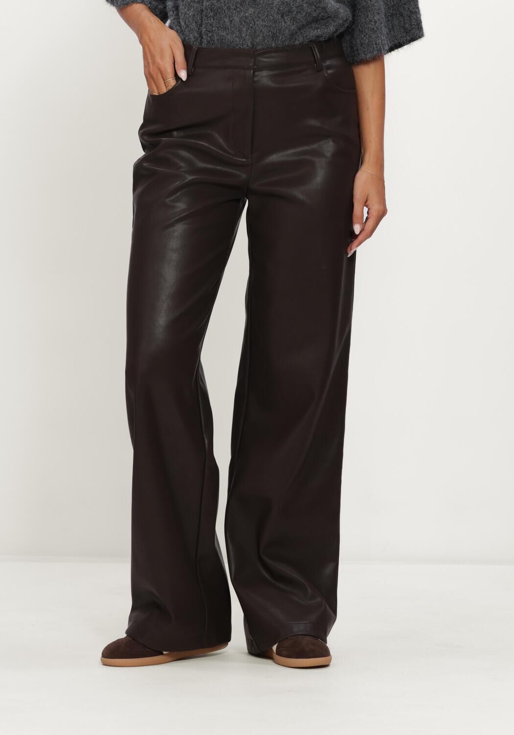 Braune NOTRE-V Weite Hose NV-IRENA - large