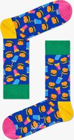 Blaue HAPPY SOCKS Socken HAMBURGER - medium