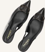 Schwarze TWINSET MILANO Slingbacks 252TCP030 Schwarze TWINSET MILANO Slingbacks 252TCP030 - medium