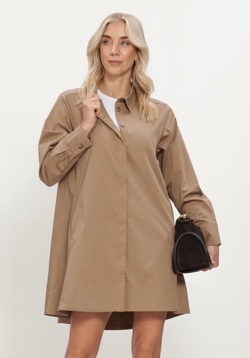 Sand RUBY TUESDAY Kleider PAVEL A LINE SHIRT DRESS - large
