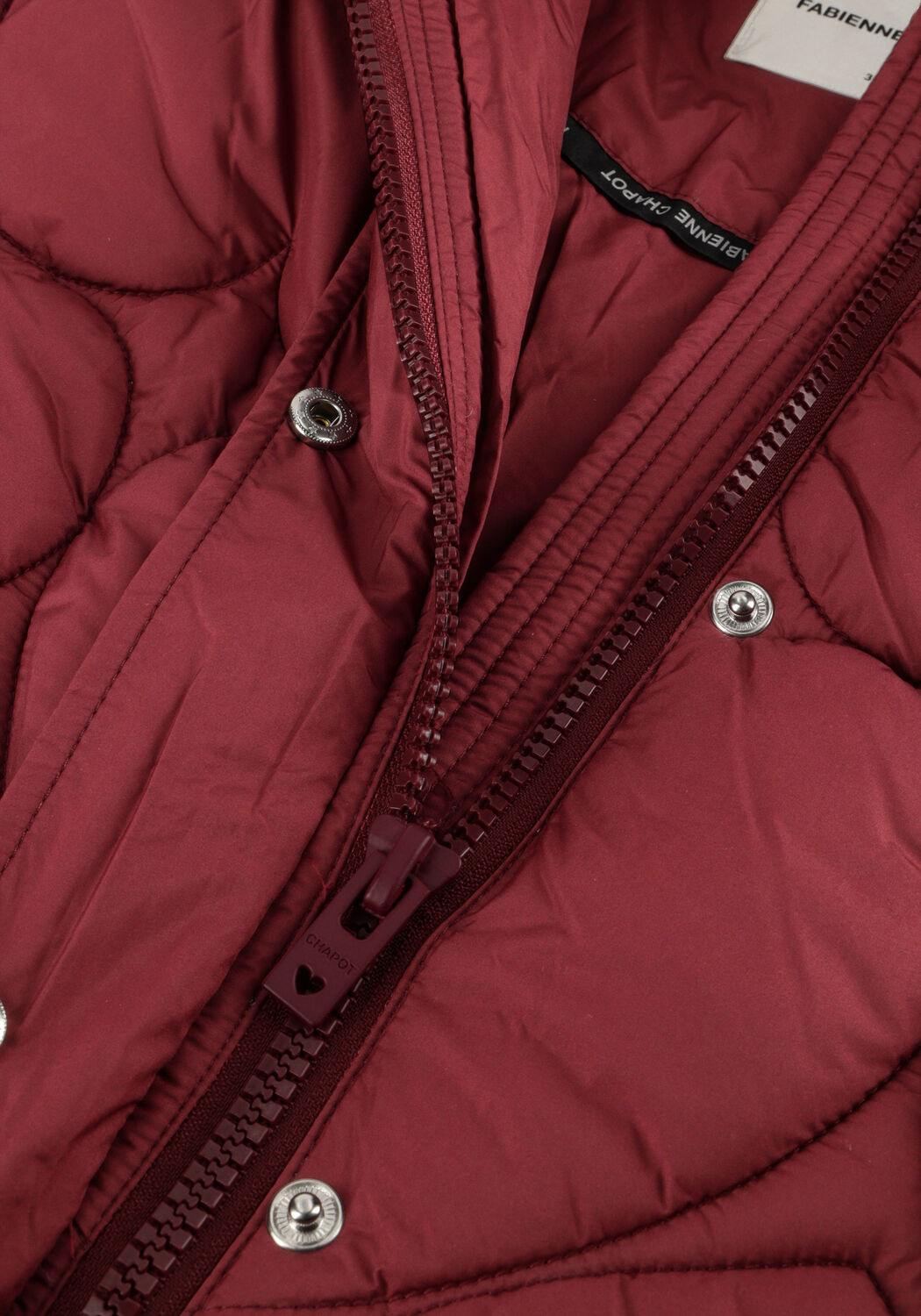 Bordeaux FABIENNE CHAPOT Wattierte Jack PRISCA PUFFER 1 - large