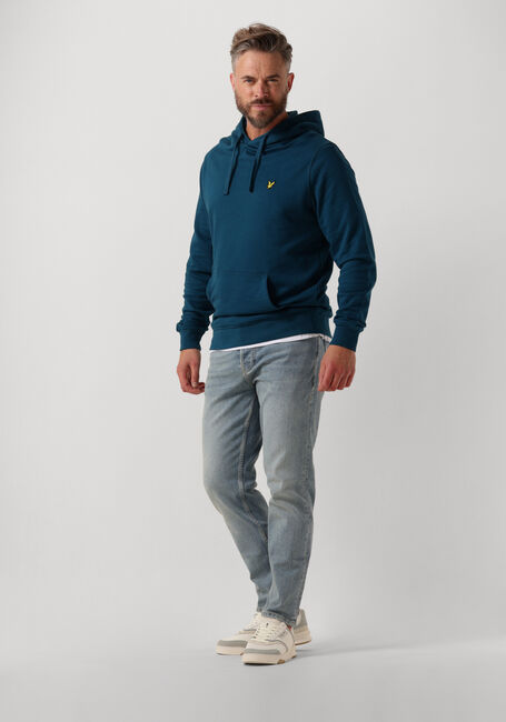 Blaue LYLE & SCOTT Pullover & Cardigans PULLOVER HOODIE - large