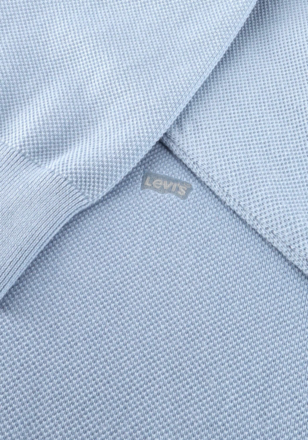 Hellblau LEVI'S Pullover LIGHTWEIGHT HM SWEATER RUTABAGA PIQUE - large