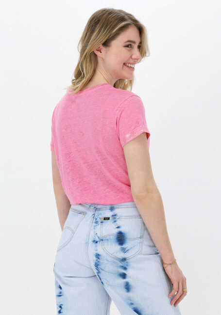 Rosane SUMMUM T-shirt TEE FOIL COATED LINEN JERSEY - large