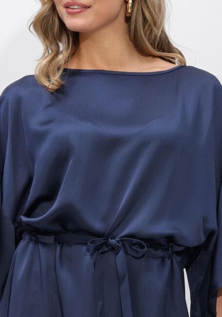 Blaue SUMMUM Kleider DRESS HEAVY SILKY TOUCH - large