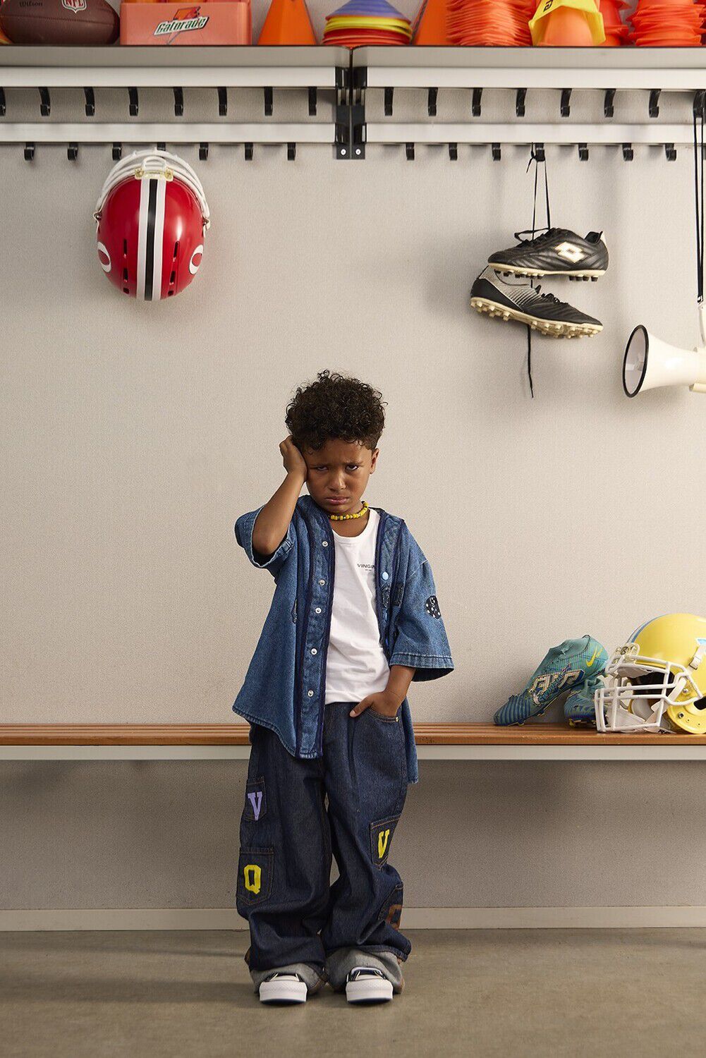 Blaue VINGINO T-shirt LESTER - large