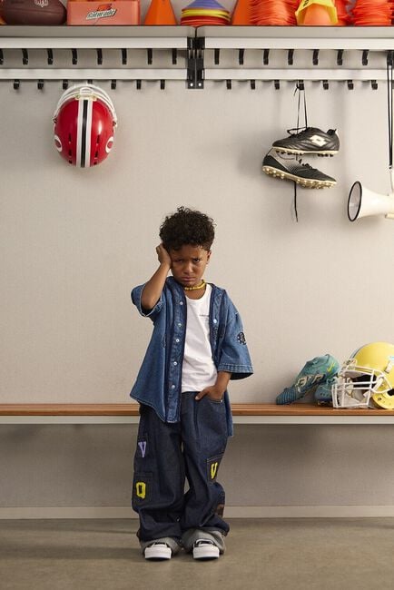 Blaue VINGINO T-shirt LESTER - large