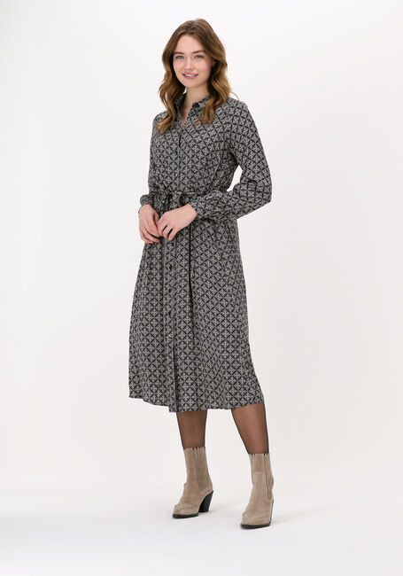 Mehrfarbige/Bunte SUMMUM Midikleid DRESS ALLOVER PRINT VISCOSE - large