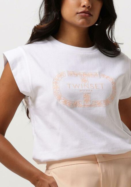 Weiße TWINSET MILANO Top 241TP2213 - large