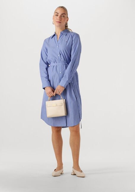 Hellblau TOMMY HILFIGER Midikleid ESS POPLIN REGULAR SHIRT DRESS - large
