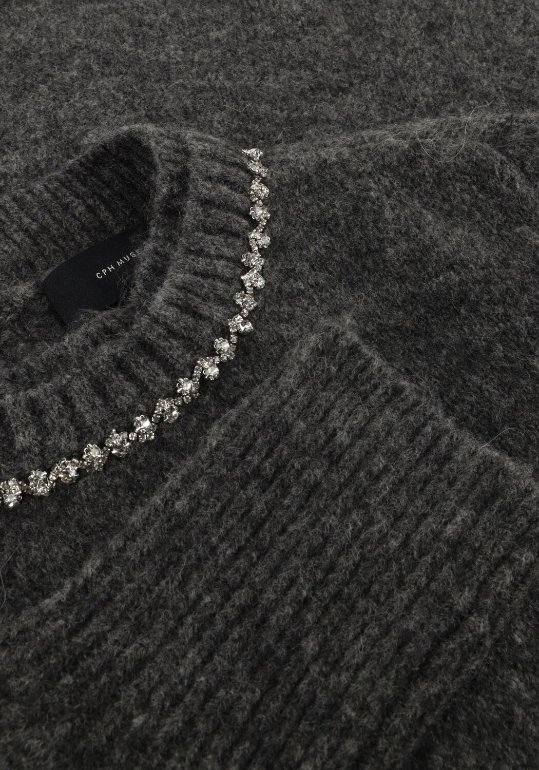 Dunkelgrau COPENHAGEN MUSE Pullover CMIBRA-PULLOVER - large