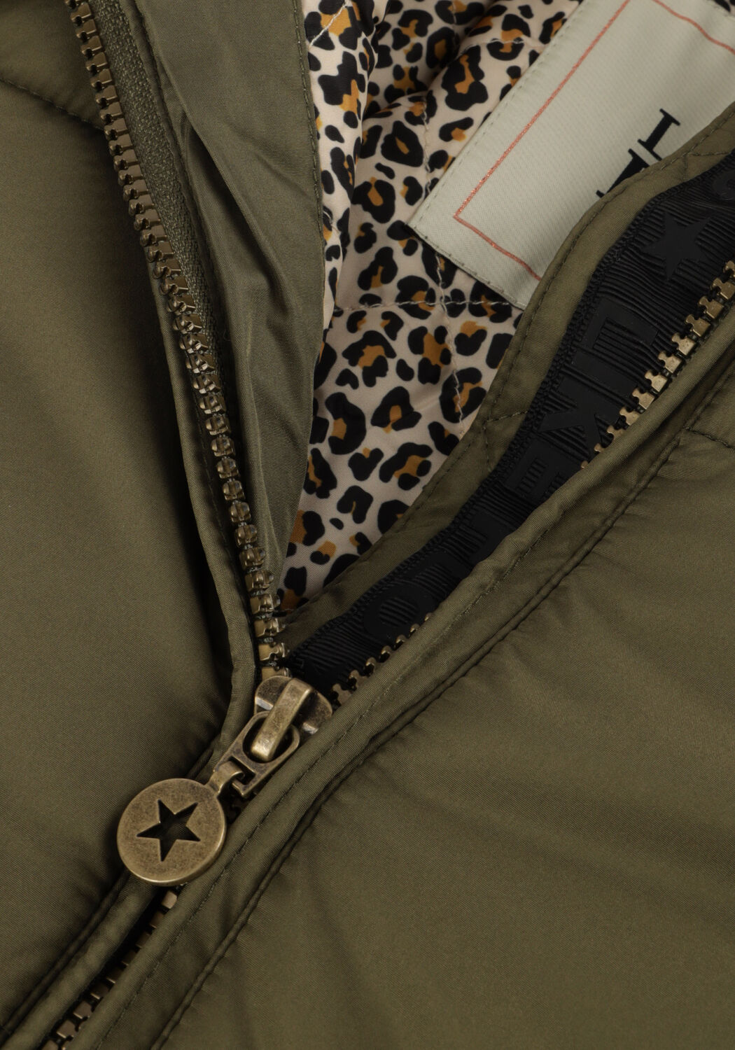 Gr&uuml;ne LIKE FLO Wattierte Jack AELIN - large