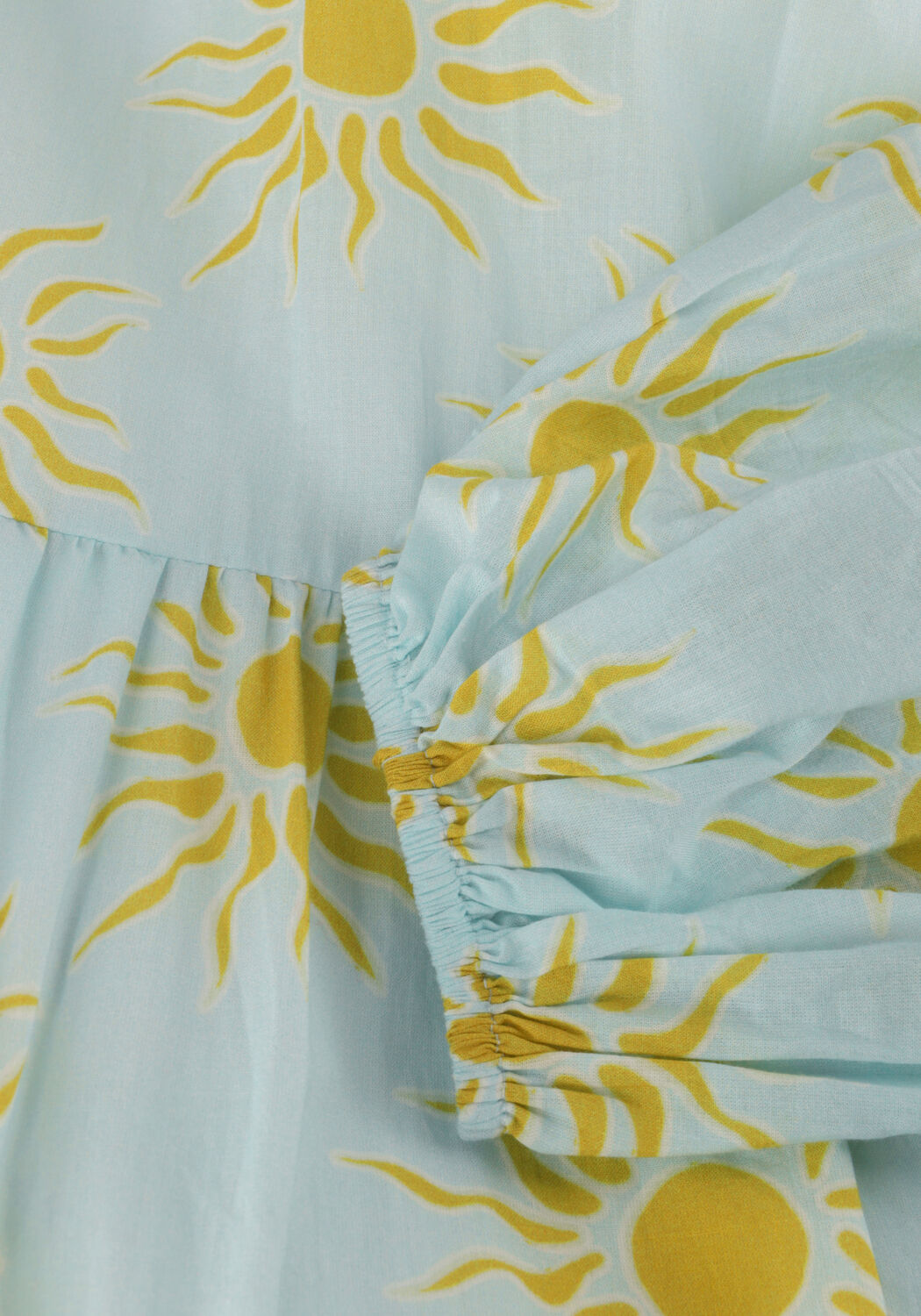 Hellblau OMODA ATELIER Maxikleid X KAE - large