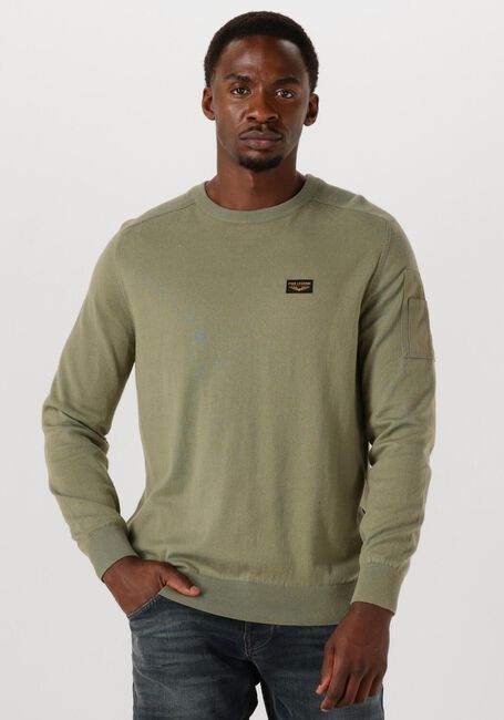 Grüne PME LEGEND Pullover AMERICAN CLASSIC KNIT - large