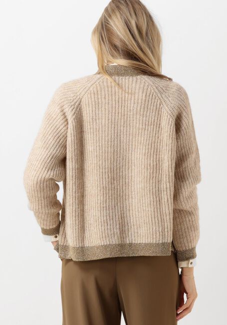 Weiße SUMMUM Strickjacke CARDIGAN AIRY ALPACA BLEND KNIT - large