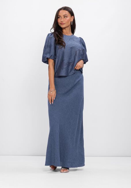 Blaue MSCH COPENHAGEN R&ouml;cke MSCHVIANA GINIA SKIRT - large