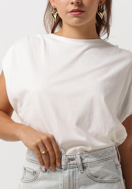 Nicht-gerade weiss CATWALK JUNKIE Top PLEATED SHOULDER TOP - large