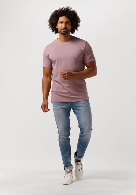 Lila PUREWHITE T-shirt ORGANIC FABRIC T-SHIRT WITH TRAINGLE SELF FABRIC PATCH ON BACK - large
