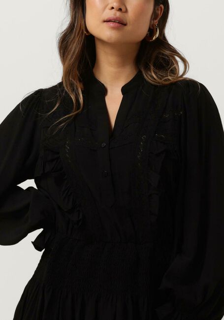 Schwarze CO'COUTURE Minikleid SUNNERY LACE SMOCK DRESS - large