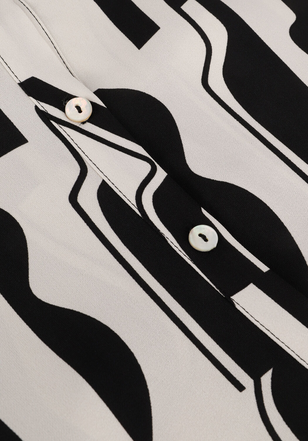 Beige SUMMUM Maxikleid DRESS GRAPHIC TWO TONE - large