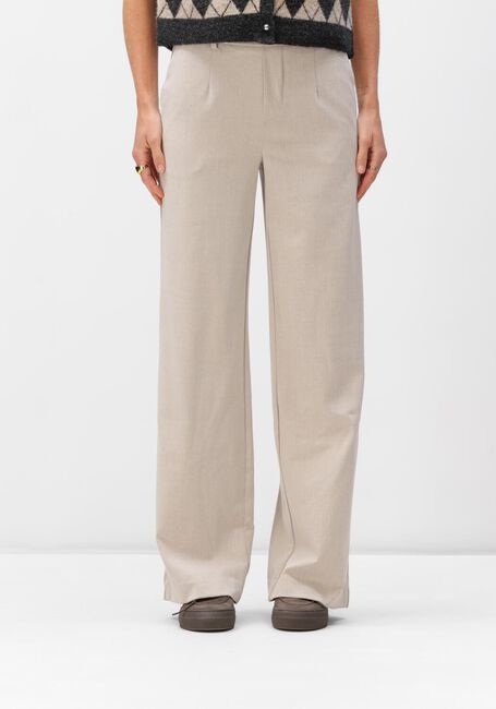 Beige OBJECT Weite Hose OBJLISA WIDE PANT - large